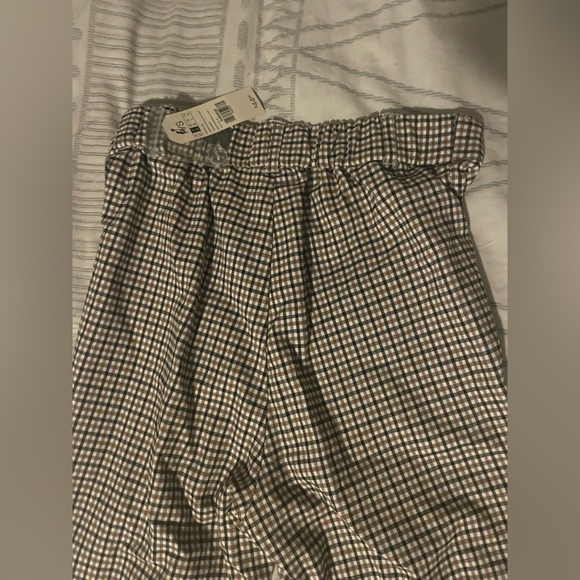 NWT Yellow plaid garage pants - Picture 5 of 6